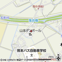 熊本県上益城郡御船町木倉256周辺の地図