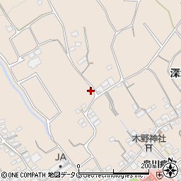 長崎県南島原市深江町丁2464周辺の地図