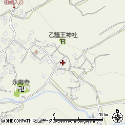 熊本県上益城郡御船町木倉2427周辺の地図