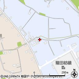 熊本県上益城郡御船町小坂1983周辺の地図