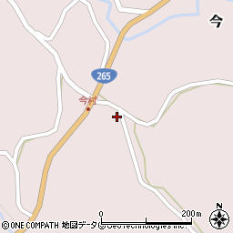 熊本県上益城郡山都町今528周辺の地図
