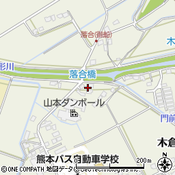 熊本県上益城郡御船町木倉259周辺の地図