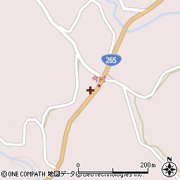 熊本県上益城郡山都町今239周辺の地図