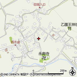 熊本県上益城郡御船町木倉843周辺の地図