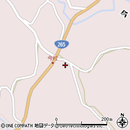 熊本県上益城郡山都町今525周辺の地図