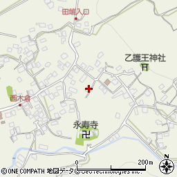 熊本県上益城郡御船町木倉834周辺の地図