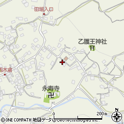 熊本県上益城郡御船町木倉836周辺の地図