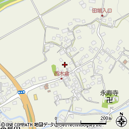 熊本県上益城郡御船町木倉555周辺の地図