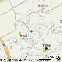 熊本県上益城郡御船町木倉558周辺の地図