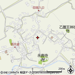 熊本県上益城郡御船町木倉841周辺の地図