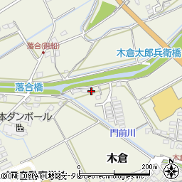 熊本県上益城郡御船町木倉319周辺の地図