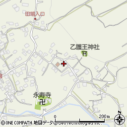 熊本県上益城郡御船町木倉802周辺の地図