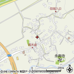 熊本県上益城郡御船町木倉561周辺の地図