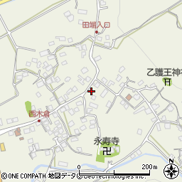 熊本県上益城郡御船町木倉839周辺の地図