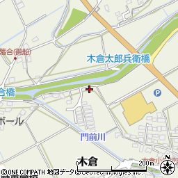 熊本県上益城郡御船町木倉335周辺の地図