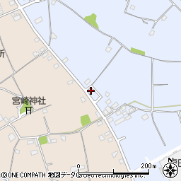 熊本県上益城郡御船町小坂2069周辺の地図
