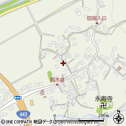 熊本県上益城郡御船町木倉563周辺の地図