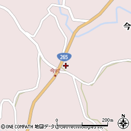 熊本県上益城郡山都町今524-1周辺の地図