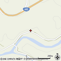 熊本県上益城郡御船町七滝5215周辺の地図