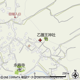 熊本県上益城郡御船町木倉2439周辺の地図