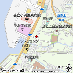 長崎県雲仙市小浜町南本町108周辺の地図