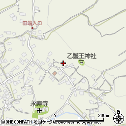 熊本県上益城郡御船町木倉2437周辺の地図