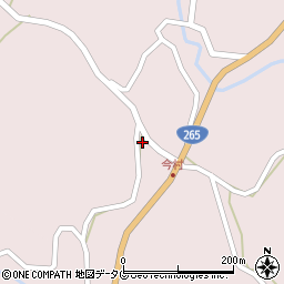 熊本県上益城郡山都町今237周辺の地図