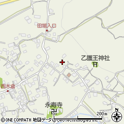 熊本県上益城郡御船町木倉811周辺の地図