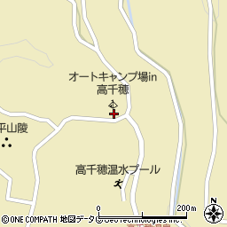高千穂 鶏の炭火焼き 吾平店周辺の地図