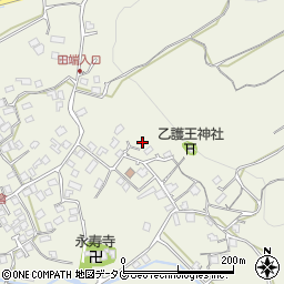 熊本県上益城郡御船町木倉799周辺の地図