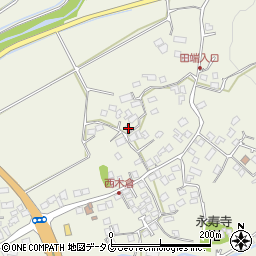 熊本県上益城郡御船町木倉565周辺の地図