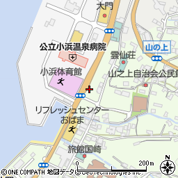 長崎県雲仙市小浜町南本町115周辺の地図