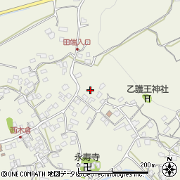 熊本県上益城郡御船町木倉795周辺の地図