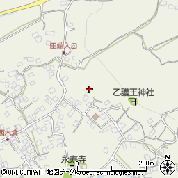 熊本県上益城郡御船町木倉796周辺の地図