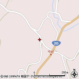 熊本県上益城郡山都町今53周辺の地図