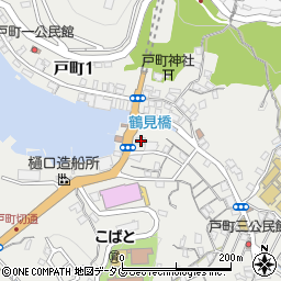 十八親和銀行戸町支店 ＡＴＭ周辺の地図