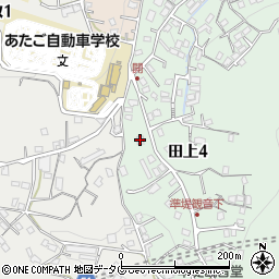ソレイユ田上マンション周辺の地図