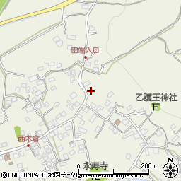 熊本県上益城郡御船町木倉793周辺の地図