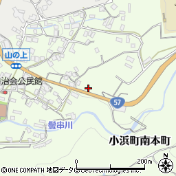 長崎県雲仙市小浜町南本町674-3周辺の地図