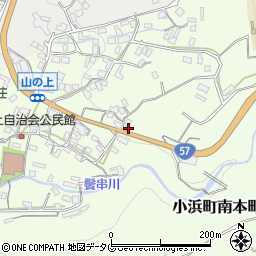 長崎県雲仙市小浜町南本町674周辺の地図
