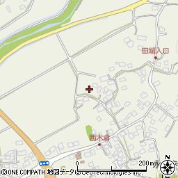 熊本県上益城郡御船町木倉571周辺の地図