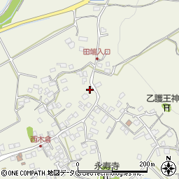 熊本県上益城郡御船町木倉609周辺の地図