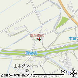 熊本県上益城郡御船町木倉7475周辺の地図