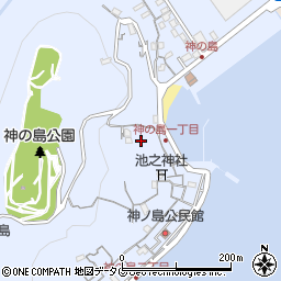 長崎県長崎市神ノ島町1丁目118周辺の地図