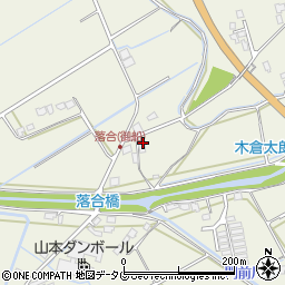 熊本県上益城郡御船町木倉7455周辺の地図