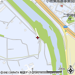 熊本県上益城郡御船町小坂2683周辺の地図