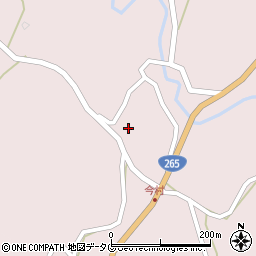 熊本県上益城郡山都町今230周辺の地図