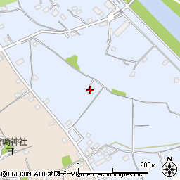熊本県上益城郡御船町小坂2075周辺の地図