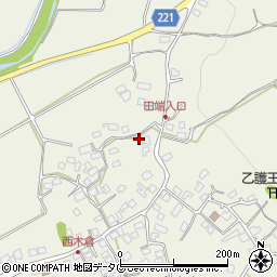 熊本県上益城郡御船町木倉616周辺の地図