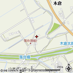 熊本県上益城郡御船町木倉7519周辺の地図